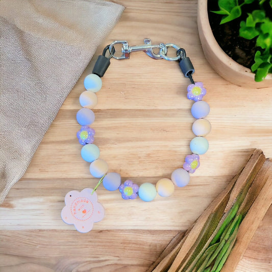 Purple Flowers Bubble Gum Necklace Petbeadz Boutique: Friendship Necklaces For Your Real Best Friend